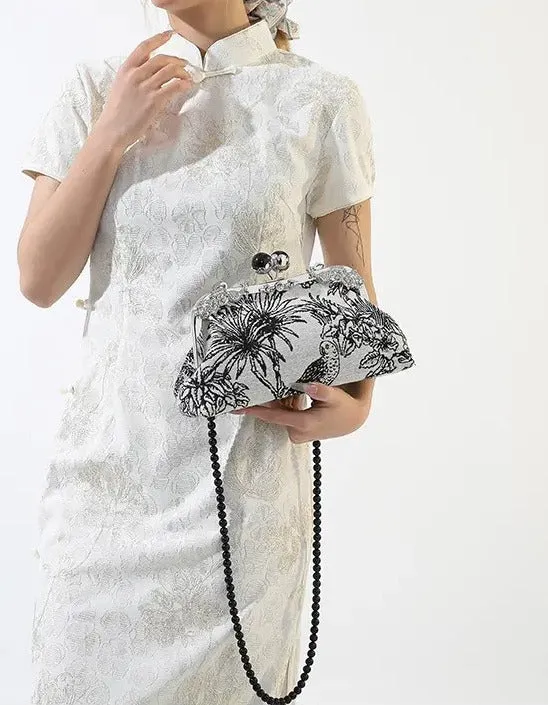 Tropical Birds Cloth Purse
