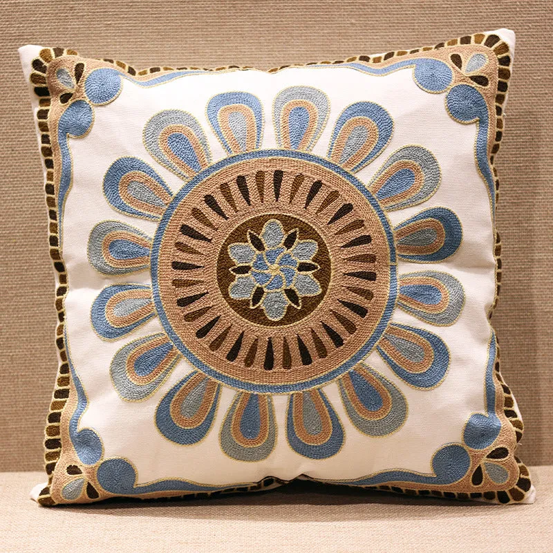 Turquoise Bohemian Pillowcase