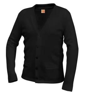 V-Neck Cardigan - St Barnabas - Black
