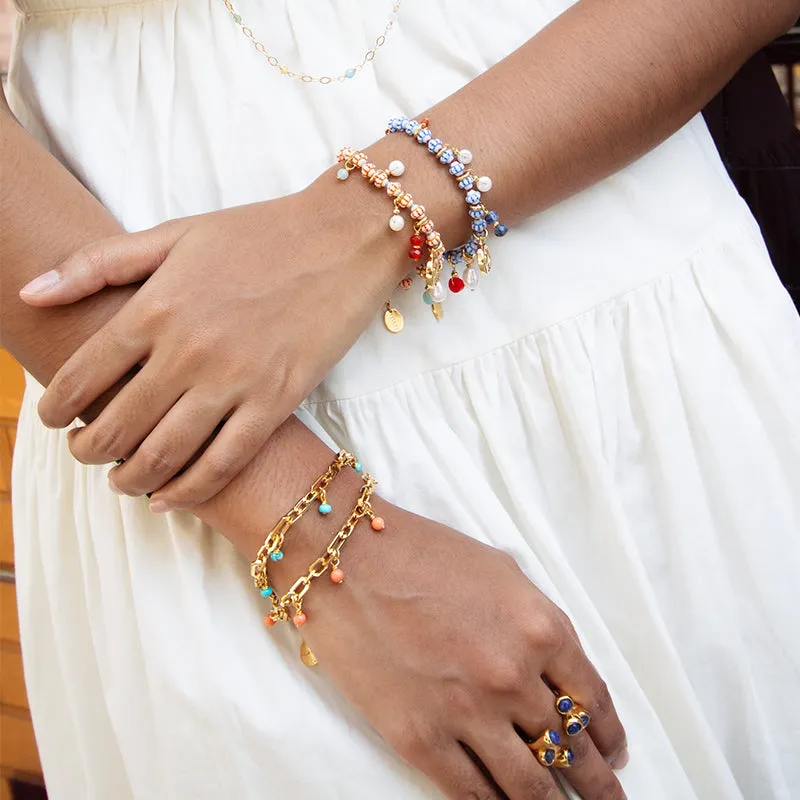 Velatti Bohemian Crystal Bracelet