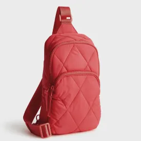 Vera Bradley Lorman Sling Backpack Cayenne