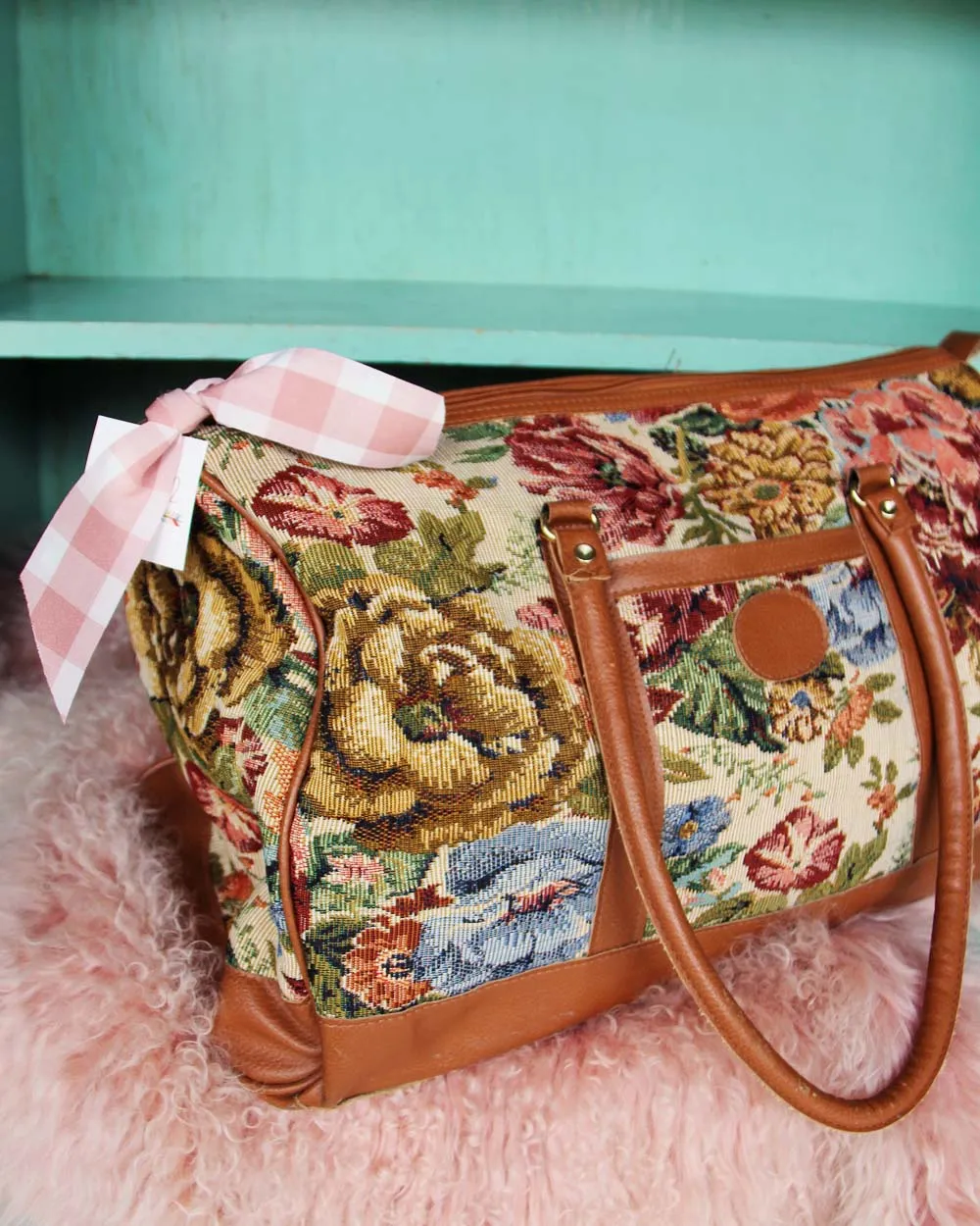 Vintage Tapestry Tote