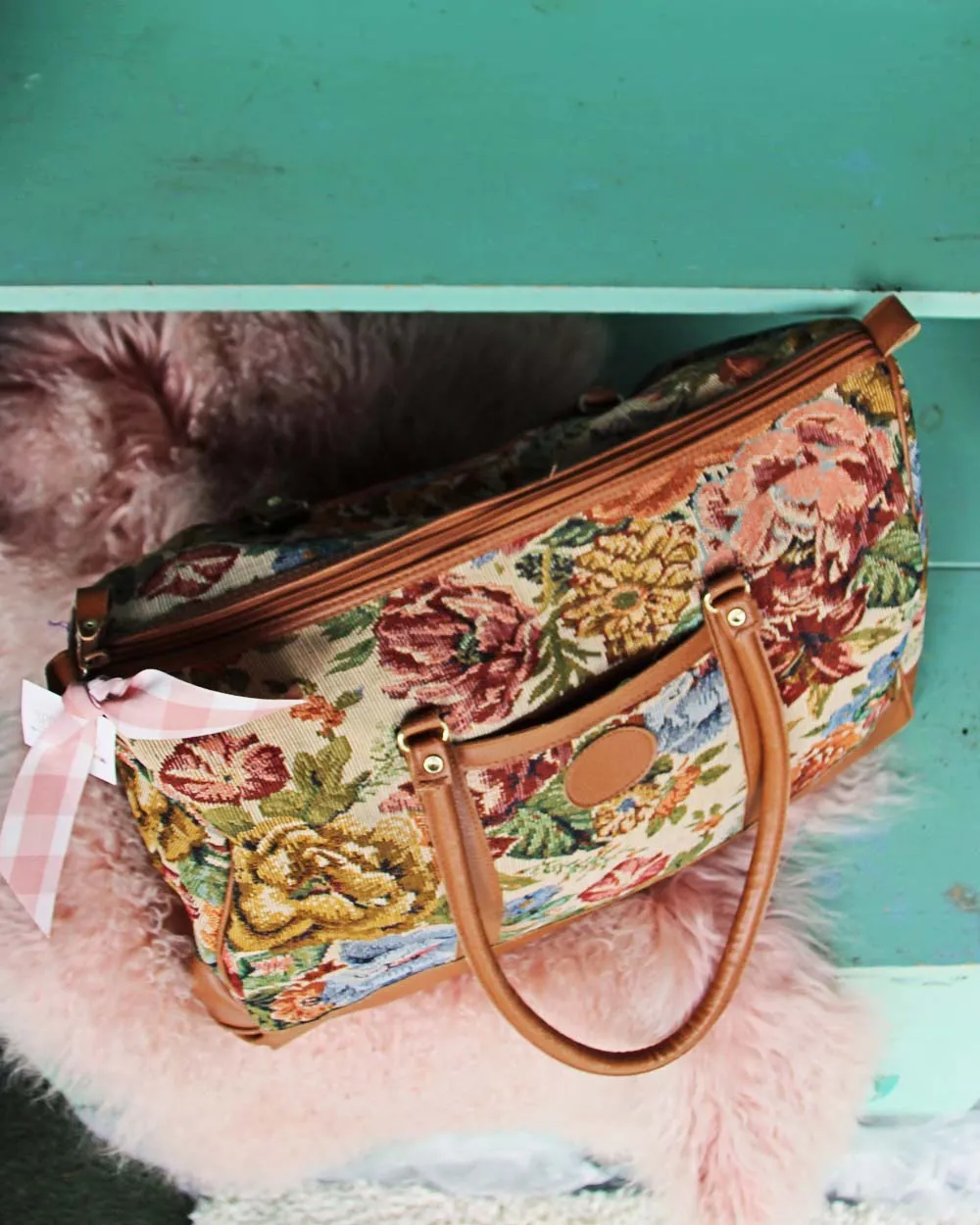 Vintage Tapestry Tote
