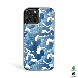 Waves Art Phone Cover | Glass Case