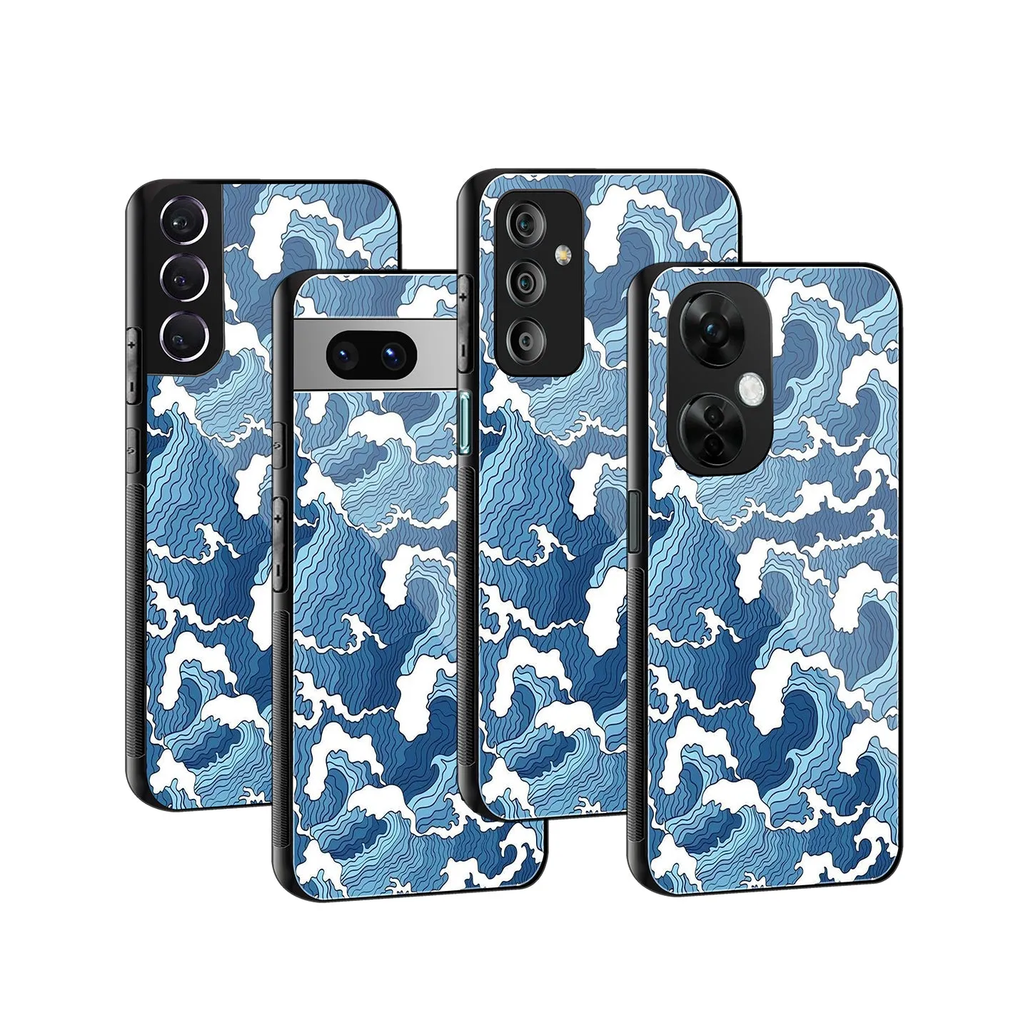 Waves Art Phone Cover | Glass Case