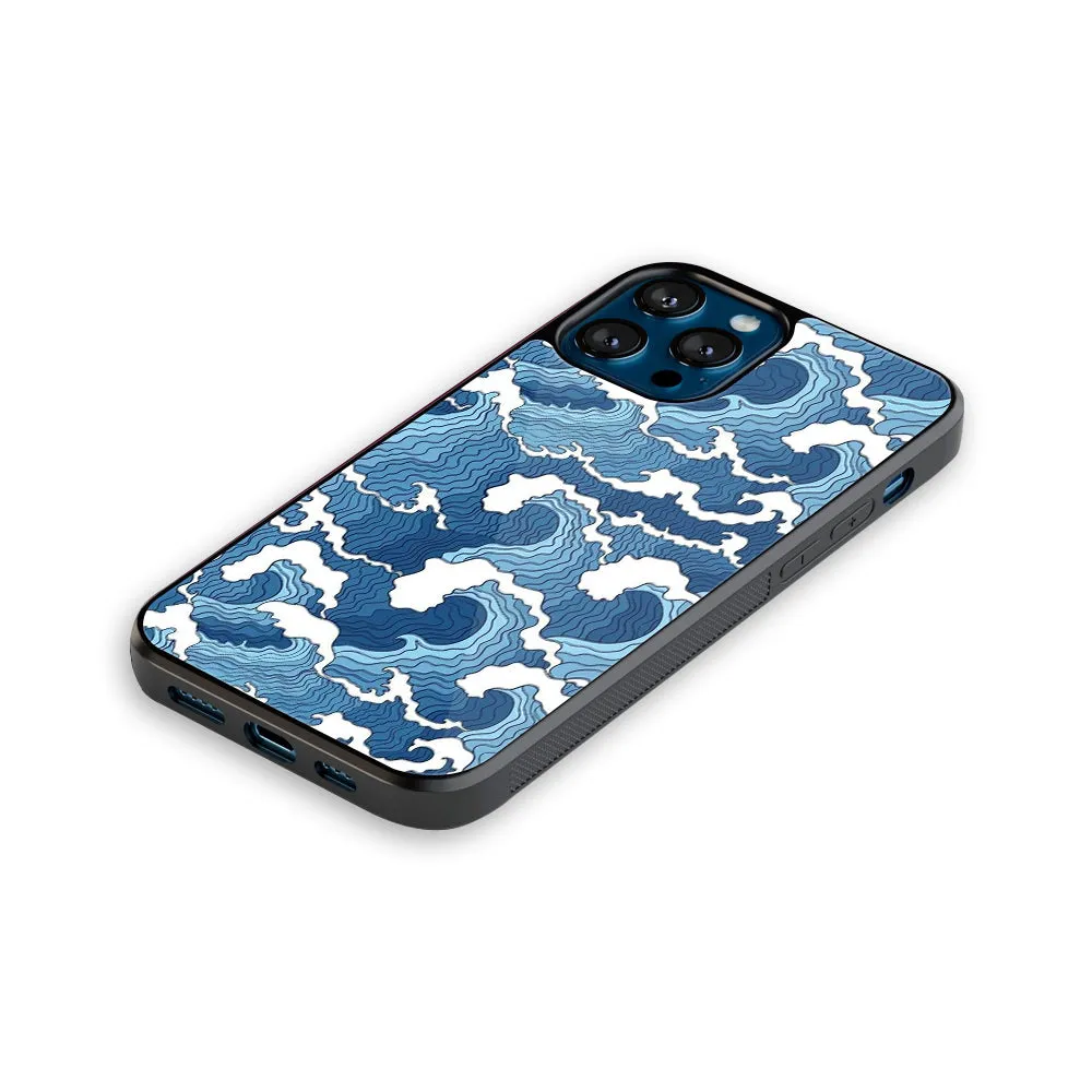 Waves Art Phone Cover | Glass Case