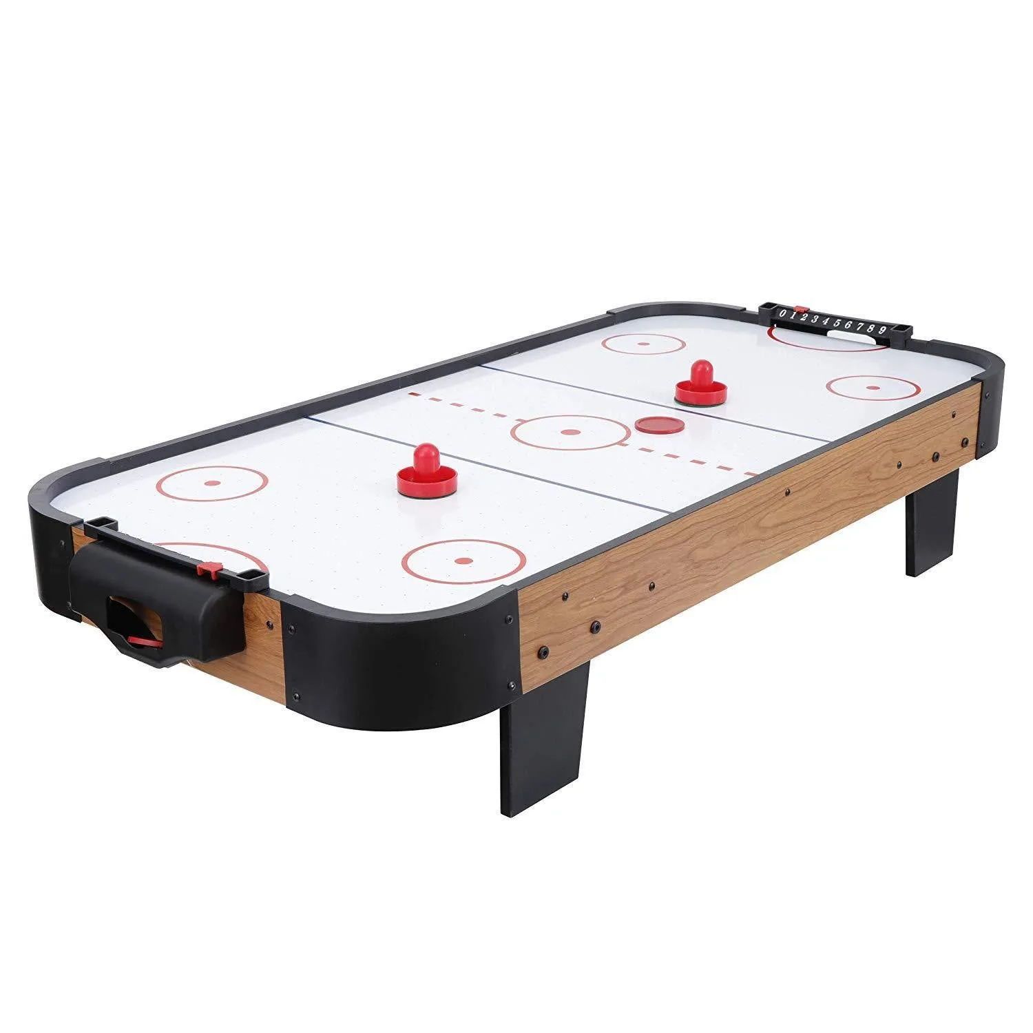 ZENY™ 40-in Tabletop Air Hockey Table for Kids & Adults,Electric Air Hockey Game with Powerful Air Blower with 2 Pucks 2 Pushers