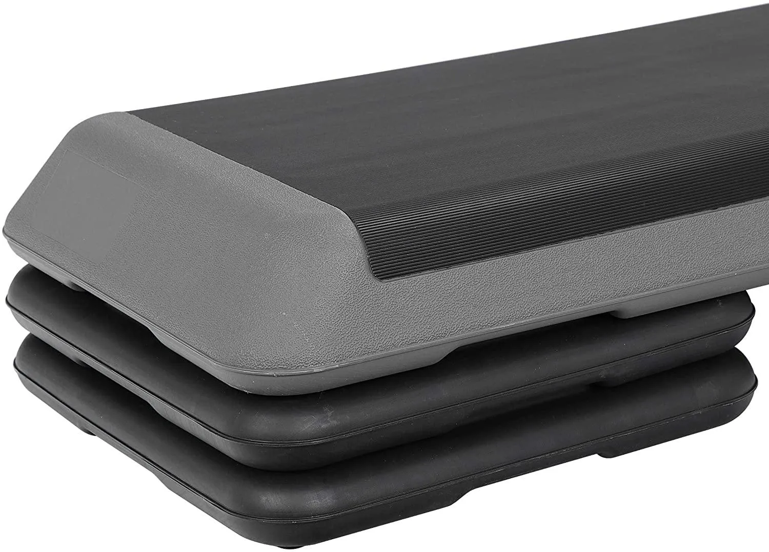 ZENY™ Exercise Aerobic Step Platform Adjustable Fitness Stepper with 4 Detachable Risers Fitness Home Gym Cardio Strength &Training