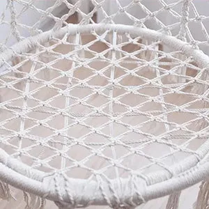 ZENY™ Hanging Hammock Swing Chair Rope Swing Seat for Indoor Outdoor Patio Garden Porch